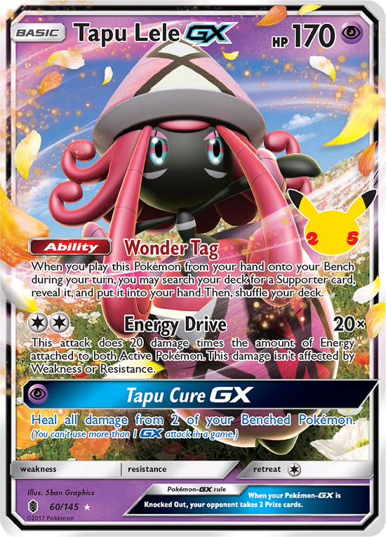 Tapu Lele GX 60/145 (Celebrations) - Español