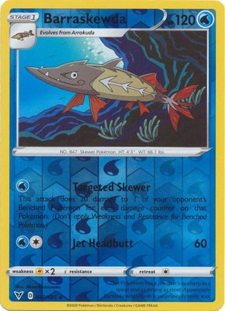 Barraskewda 042/185 - Holo Reverse