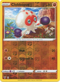 Clobbopus 100/185 - Reverse Holo-Kantocards