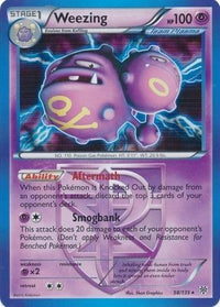 Weezing 58/135-Kantocards