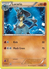 Lucario 77/135-Kantocards