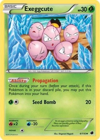 Exeggcute 4/116