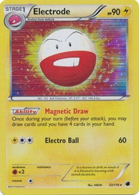 Electrode 33/116-Kantocards