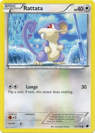 Rattata 87/116-Kantocards