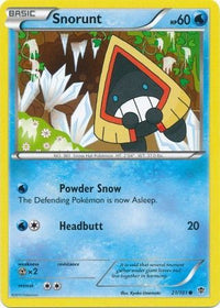 Snorunt 21/101-Kantocards