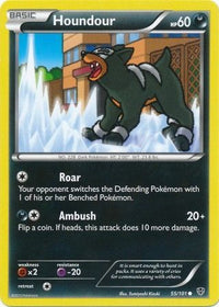 Houndour 55/101-Kantocards