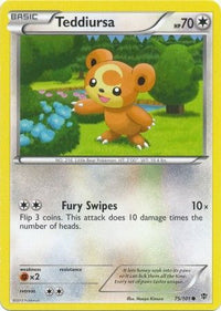 Teddiursa 75/101-Kantocards