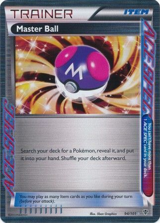 Master Ball 94/101-Kantocards