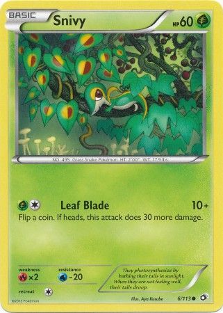 Snivy 6/113