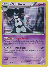 Gothitelle 72/113-Kantocards