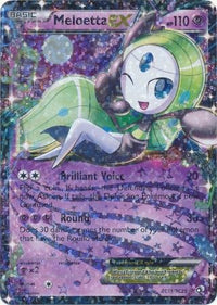 Meloetta EX RC11/RC25-Kantocards