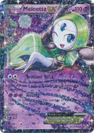 Meloetta EX RC11/RC25