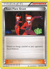Team Flare Grunt 129/146-Kantocards