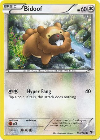Bidoof 106/146