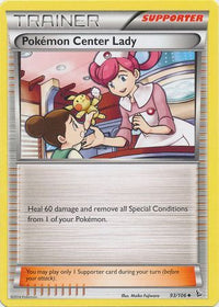 Pokémon Center Lady 93/106-Kantocards