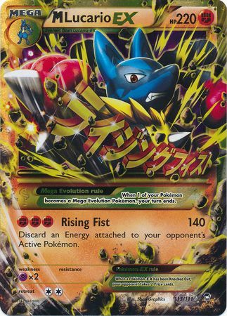 Mega Lucario EX 113/111-Kantocards