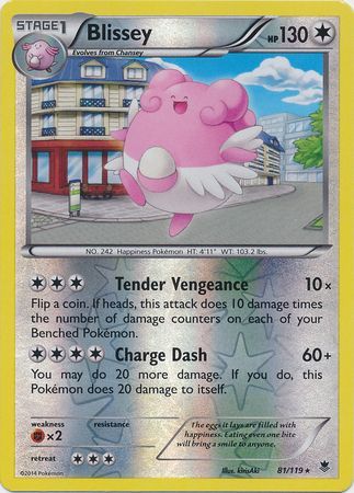 Blissey 81/119 - Reverse Holo