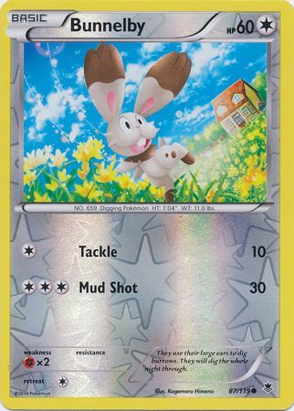 Bunnelby 87/119 - Reverse Holo
