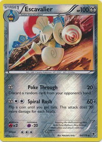 Escavalier 64/119 - Reverse Holo-Kantocards