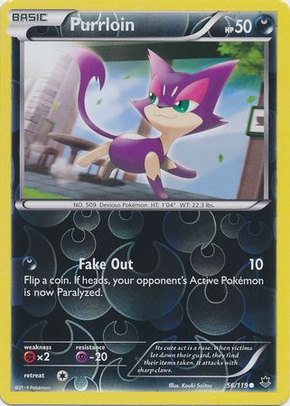 Purrloin 56/119 - Reverse Holo