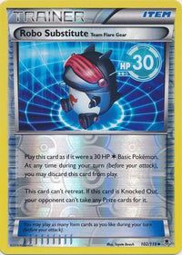 Robo Substitute 102/119 - Reverse Holo-Kantocards