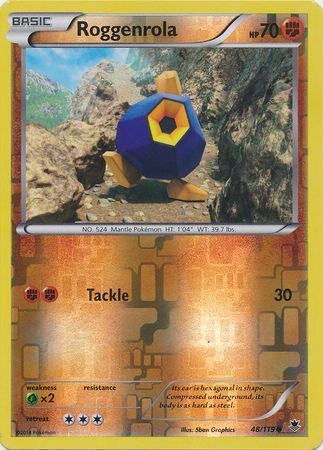 Roggenrola 48/119 - Reverse Holo