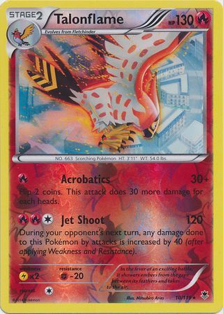 Talonflame 10/119 - Reverse Holo