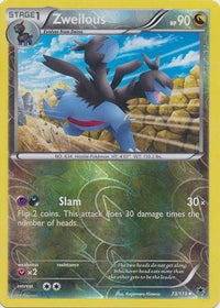 Zweilous 73/119 - Reverse Holo-Kantocards