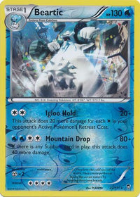 Beartic 22/111 - Reverse Holo-Kantocards