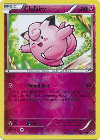 Clefairy 70/111 - Reverse Holo
