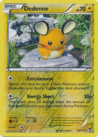 Dedenne 34/111 - Reverse Holo-Kantocards