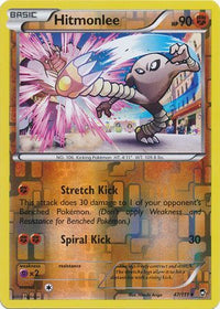 Hitmonlee 47/111 - Reverse Holo-Kantocards