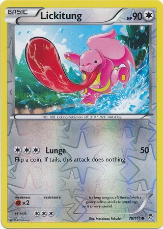 Lickitung 78/111 - Reverse Holo