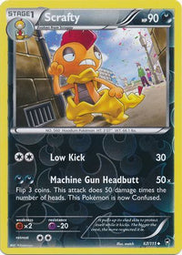 Scrafty 67/111 - Reverse Holo-Kantocards