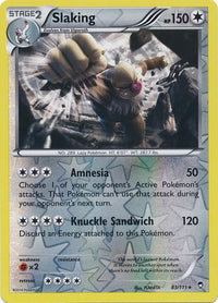 Slaking 83/111 - Reverse Holo-Kantocards