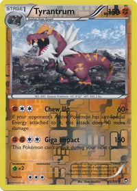 Tyrantrum 62/111 - Reverse Holo-Kantocards