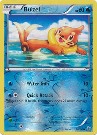 Buizel 28/106 - Reverse Holo-Kantocards