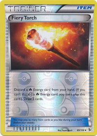 Fiery Torch 89/106 - Reverse Holo-Kantocards