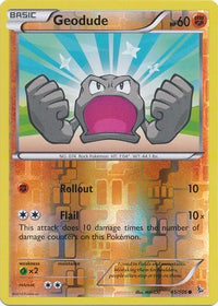 Geodude 45/106 - Reverse Holo-Kantocards