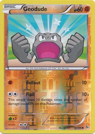 Geodude 45/106 - Reverse Holo