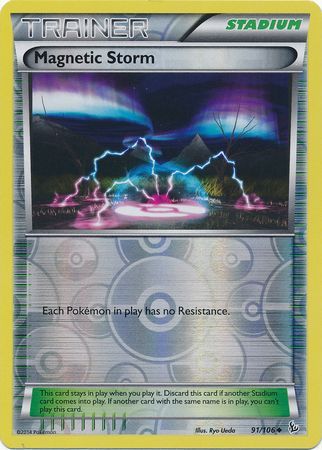 Magnetic Storm 91/106 - Reverse Holo