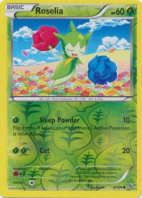 Roselia 8/106 - Reverse Holo-Kantocards