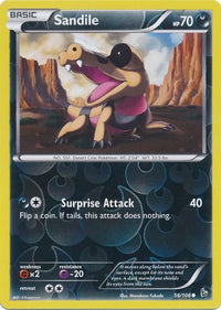 Sandile 56/106 - Reverse Holo-Kantocards