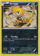 Scraggy 58/106 - Reverse Holo-Kantocards