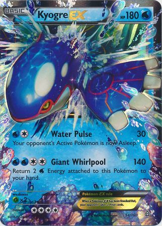 Kyogre EX 54/160