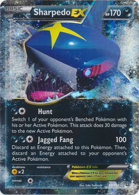Sharpedo EX 91/160-Kantocards
