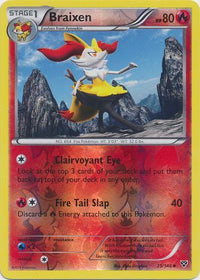 Braixen 25/146 - Reverse Holo-Kantocards