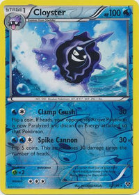 Cloyster 32/146 - Reverse Holo-Kantocards