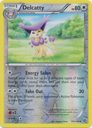 Delcatty 105/146 - Reverse Holo