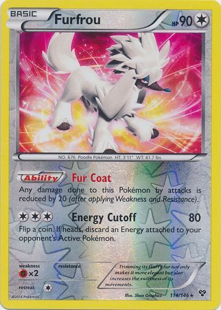 Furfrou 114/146 - Reverse Holo